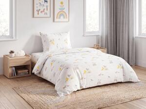 Lenjerie de pat din bumbac pentru copii MAGIC UNICORN alb, 100% bumbac Dimensiune lenjerie de pat: 70 x 90 cm | 140 x 200 cm