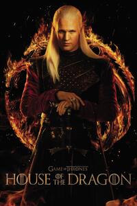 Poster de artă House of Dragon - Daemon Targaryen, (26.7 x 40 cm)