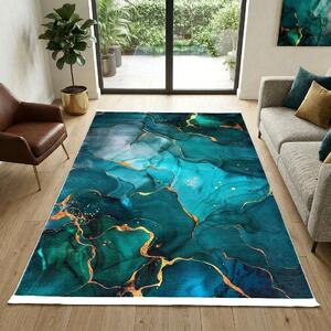 Covor camera antiderapant, 160x230 cm, Modern Abstract Marmorat