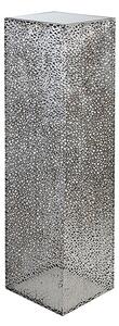 Consola PURLEY, metal sticla, 100x27x27 cm