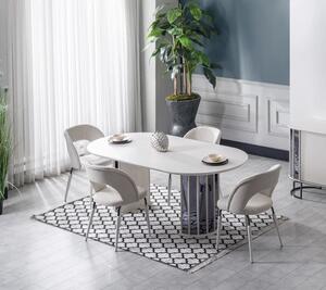 Set Mobilier Dining Bianco-MobMax