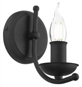 Lampă de perete LUCY 1xE14/60W/230V neagră