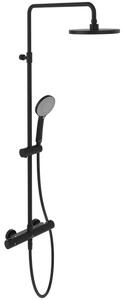 Coloana de dus cu termostat ,Villeroy & Boch Universal Showers, negru mat