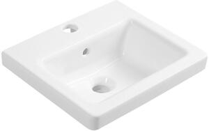 Sapho City lavoar 40x35 cm dreptunghiular clasică-mobilier-încastrat alb luciu KE040