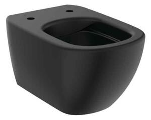 Vas WC suspendat Ideal Standard, Tesi RimLS+, negru mat