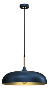 Lustră pe cablu LINCOLN 1xE27/60W/230V d. 45 cm albastru