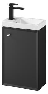 Cersanit Milagros lavoar cu dulap 40 cm negru S801-569