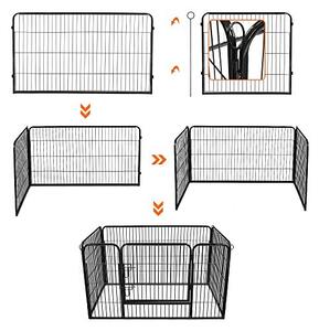 Tarc pentru animale de companie, Feandrea, Negru, PPK04BK