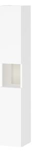 Cersanit Milagros construcția cadru 20x22.2x120 cm laterala pe picioare alb S1026-040