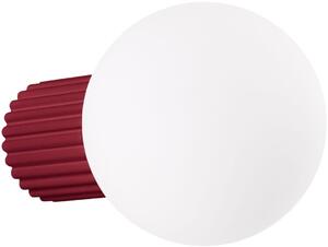 Sollux Lighting Halo lampă de perete 1x8 W alb-burgundia SL.1747