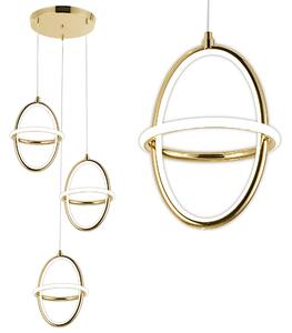 Lampă suspendată LED G064-3CPR Gold
