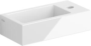 Clou Flush lavoar 36x18 cm dreptunghiular clasică-de blat alb luciu CL/03.03030