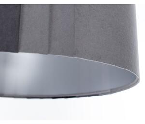 Lustră pe cablu STRIPES 1xE27/60W/230V, diam. 40 cm, gri