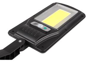 Lampă LED stradală solară cu senzor LED/2,5W/5V IP44 + telecomandă