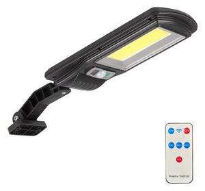 Lampă LED stradală solară cu senzor LED/2,5W/5V IP44 + telecomandă