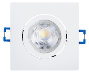 Eglo 902328-SET 3xLED corp de iluminat încastrat pentru tavan SALICETO LED/6,4W/230V 8,8x8,8cm alb