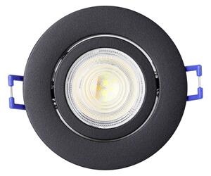 Eglo 902287 - Set 3x LED RGBW, spot încastrat reglabil SALICETO-Z LED/4,7W/230V, negru