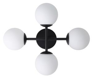 Eglo 902094 - Plafonieră LED aplicată pentru baie CASTROVIDO 4xG9/4,2W/230V IP44 neagră