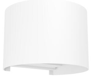 Eglo 901843 - Aplică LED de exterior CALPINO 2xLED/2,8W/230V IP54 albă
