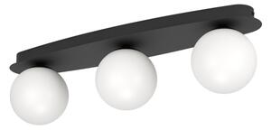 Eglo 902092 - Plafonieră LED pentru baie CASTROVIDO 3xG9/4,2W/230V IP44 neagră