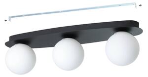 Eglo 902092 - Plafonieră LED pentru baie CASTROVIDO 3xG9/4,2W/230V IP44 neagră