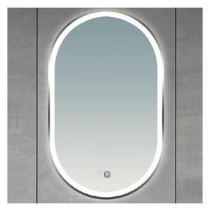 Oglindă de baie ERBA BRILAGI-LED, LED 25W, 230V, 50x80 cm, aurie, IP44, CRI 90, dimmabilă + CCT