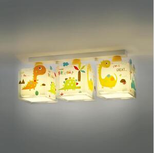 Dalber D-73453 - Plafonieră copii DINOS 3xE27/60W/230V