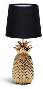 Lampă de masă 1xE14/40W/230V aurie/neagră Aigostar