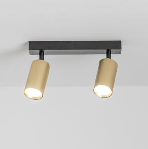 Spot Brilagi SELE GOLDEN 2xGU10/30W/230V negru/auriu