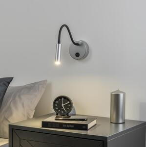 Lampă LED flexibilă de perete Brilagi MAYA LED/3W/230V 4000K argintiu