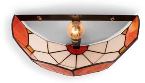 Brilagi - Aplică de perete Tiffany cu vitralii SIENNA, 1xE14/40W/230V