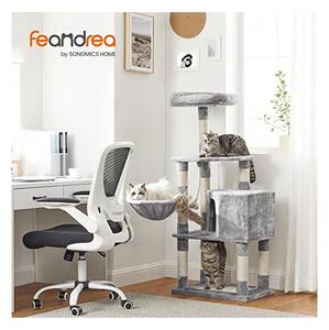 Copac pentru pisici, Feandrea, Gri, PCT60W, 138 cm