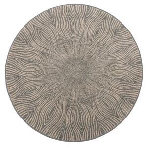 Covor lana rotund Nasto popiel grey Selectează mărime: 133 X 133