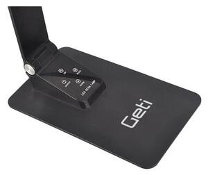 Lampă LED dimabilă de masă cu USB LED/7W/230V 3000K/4000K/5500K negru
