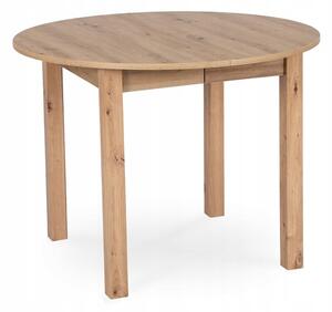 Okrúhly rozkladací stôl Harry 102-142 cm dub Riviera | jaks