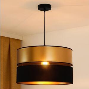 Lustră pe cablu Brilagi ROYAL 1xE27/15W/230V d. 40 cm negru/auriu