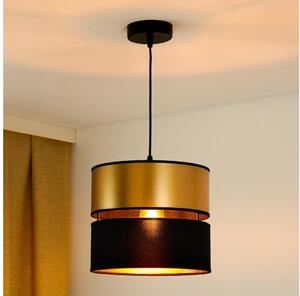Lustră pe cablu Brilagi ROYAL 1xE27/15W/230V d. 25 cm negru/auriu