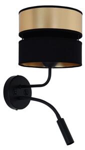 Lampă de perete Brilagi ROYAL 1xE27/15W/230V + 1xG9/3W negru/auriu