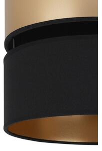 Lustră pe cablu Brilagi ROYAL 1xE27/15W/230V d. 25 cm negru/auriu
