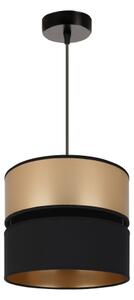 Lustră pe cablu Brilagi ROYAL 1xE27/15W/230V d. 25 cm negru/auriu
