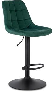 Barová stolička Arcos2 velvet zelená | jaks