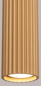 Lustră pe cablu Sollux SL.1554 KARBON 1xGU10/10W/230V auriu