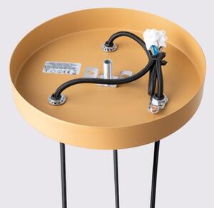 Brilagi - Lustră LED suspendată pe cablu CRESTO 3xGU10/10W/230V, auriu