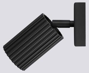 Spot de perete Sollux SL.1578 KARBON 1xGU10/10W/230V negru