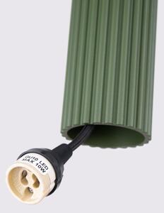 Lustră pe cablu Sollux SL.1614 KARBON 3xGU10/10W/230V verde