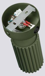 Spot de perete Sollux SL.1617 KARBON 1xGU10/10W/230V verde