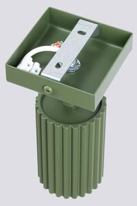 Spot de perete Sollux SL.1616 KARBON 1xGU10/10W/230V verde