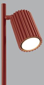 Lampă de masă Sollux SL.1643 KARBON 1xGU10/10W/230V roșu