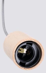Lampă de perete Sollux SL.1644 NIMBI 1xE27/15W/230V fag