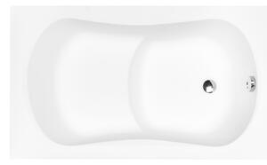 Besco Aria Rehab cada dreptunghiulară 120x70 cm alb #WAR-120-PA